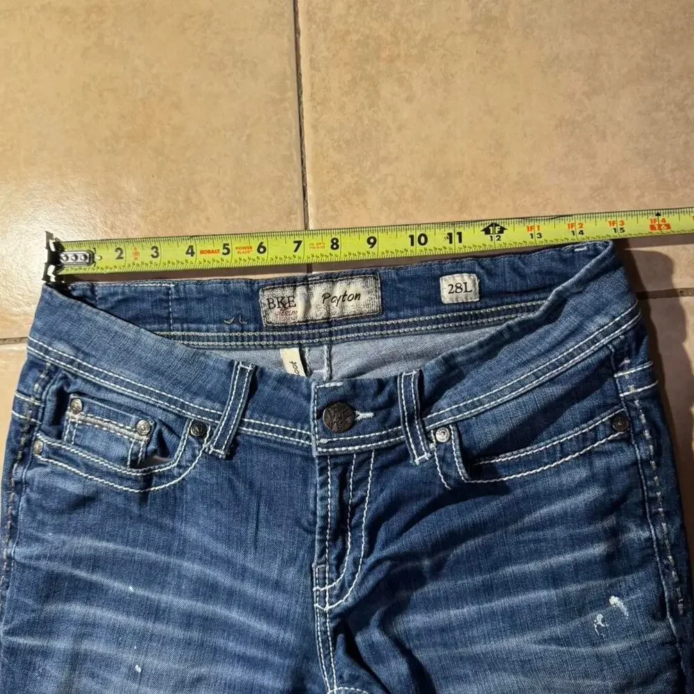 Y2k 2000s bke payton blue Bootcut Jeans Size 28 in womens
